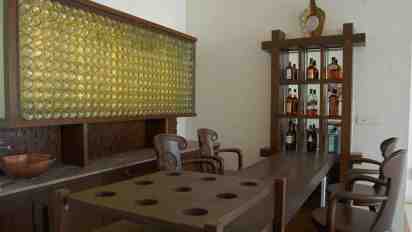Home Bar in Courtyard House