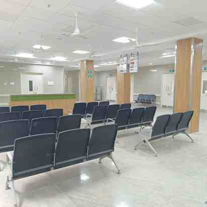 Hospital Waiting Area in Government Hospital Salem