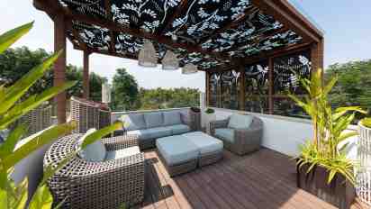 Rooftop in Jeevanand Residence