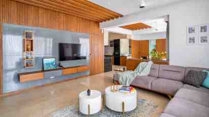 Living Room In Apartment 801