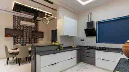Kitchen in Hitesh & Vishal Shah Residence