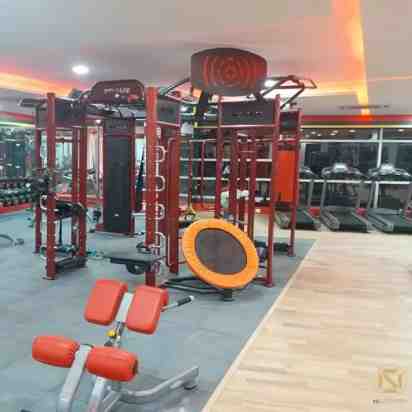 Gymnasium Interior in Flagship Fitness Gym