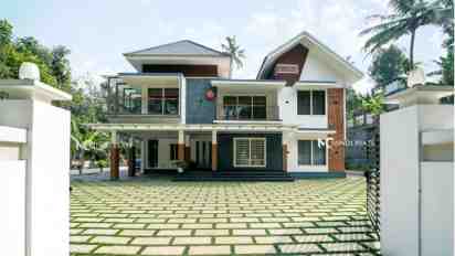 House Exterior of Navin Scaria Residence