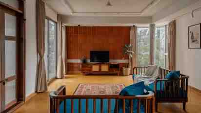Living Room in Raagam House