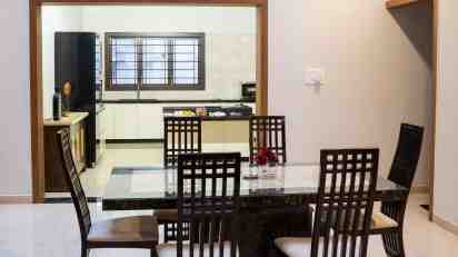 Dining Room in Dr. Rajavellu Residence
