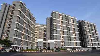 Apartment Exterior of Gujarat Housing Board