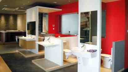 Showroom Interior of Beauty Wares