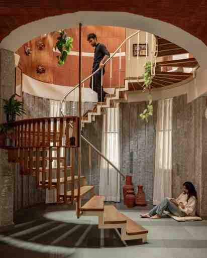 Staircase in Srila House
