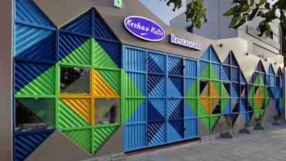 Restaurant Exterior of Keshav Kutir