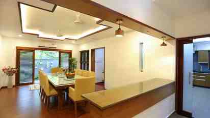 Dining Room in The Wilson Residence