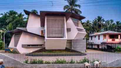 House Exterior of Skew House
