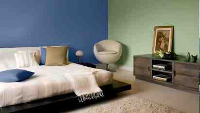 Bedroom Paint Work by Rainbow Decors
