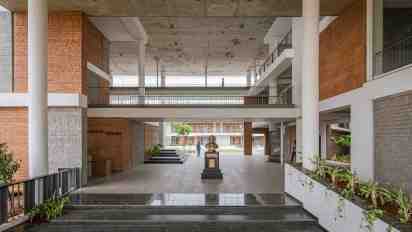 Holistic Centre Reception in Vedic Vidya Kendra