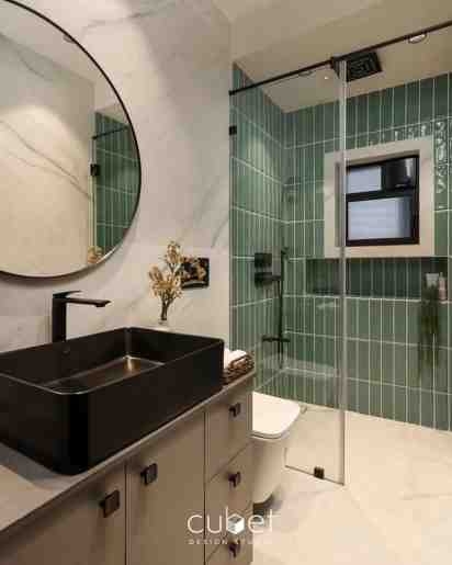 Bathroom In Texture Trove House