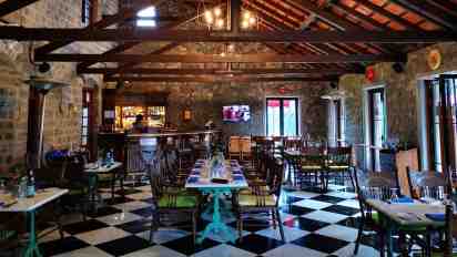 Bar Interior in The Tamara Kodai Hotel