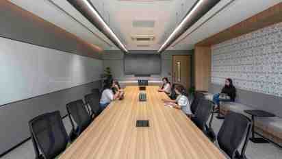Conference Room in Birlasoft Office