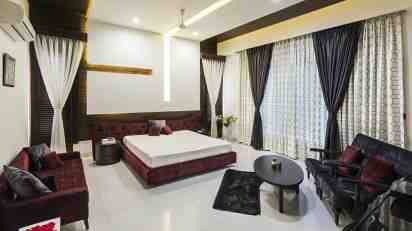 Bedroom in Chandra Reddy House