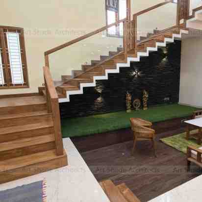 Staircase in Mr. Babu Residence