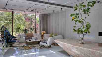 Living Room in Vrinda Residence