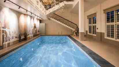Swimming Pool in Mansion in Nagaland
