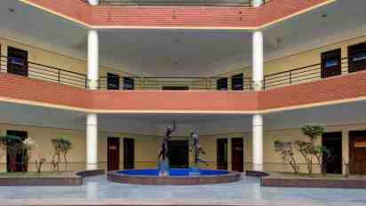 Courtyard in PESIT University