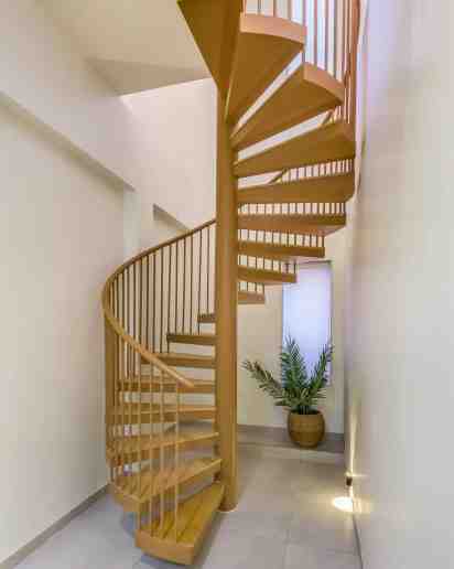 Staircase in Chitrakut House