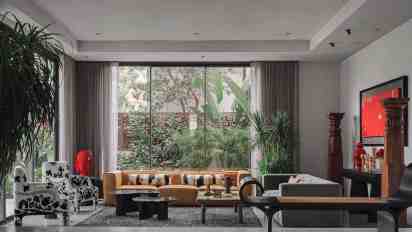Living Room in Casa Eclectic Villa