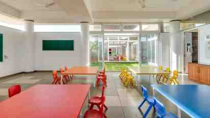 School Classroom in Rane Vidyalaya