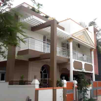 House Exterior Paint Work by Star Painter