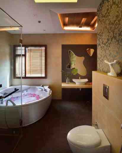 Bathroom In Gajendra Yadav's Residence