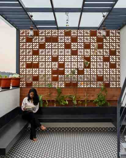 Rooftop in Venkatesh Ellappan Residence