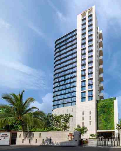 Apartment Exterior in Lodha Seamont Apartment
