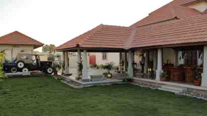 Frontyard in Pedanandipadu House