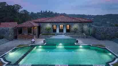 Swimming Pool in The Tamara Kodai Hotel