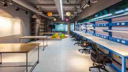Office Interior of EPAM office