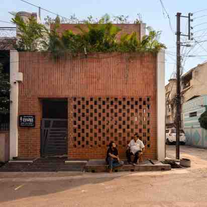 House Exterior of Pravaah-The House of Flow