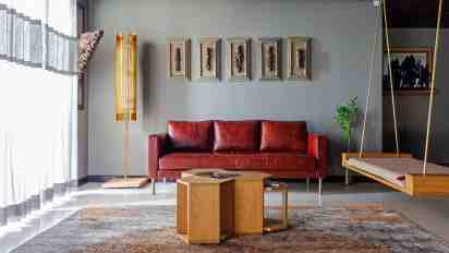 Living room in DLF Capital Greens Residence