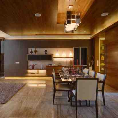 Dining Room in Ajmera Aria
