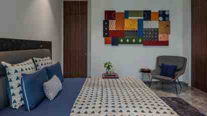 Bedroom in Aakruti Residence