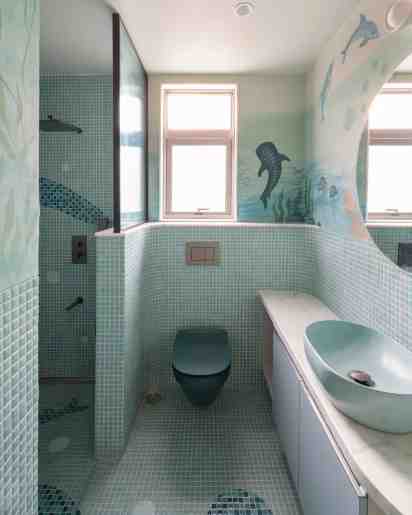 Bathroom in Oswal House