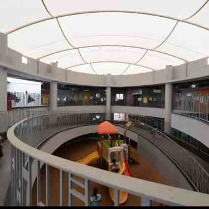 Courtyard in GB Public School