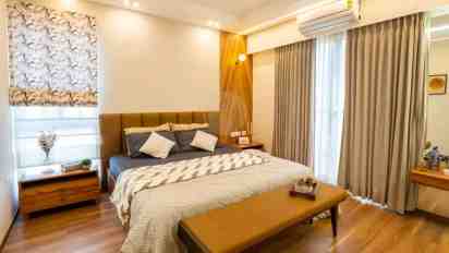 Bedroom in Godrej Air Apartment