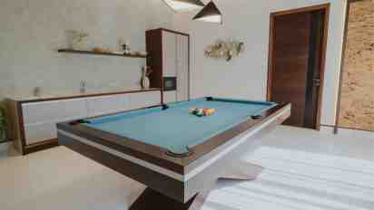 Residential Game Room in Mr. Reyasudeen Residence