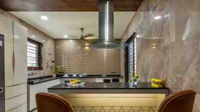 Kitchen in Pujara House