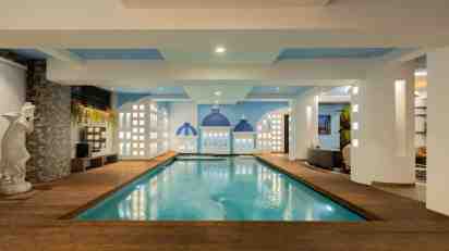 Swimming Pool in The Brickhaus Residence