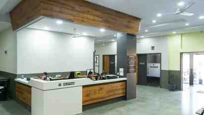 Hospital Reception in Mandav Hospital