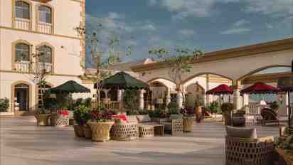 Terrace Garden in Irada Hotel