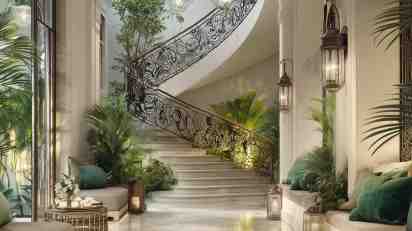 Staircase in Villa Amara House
