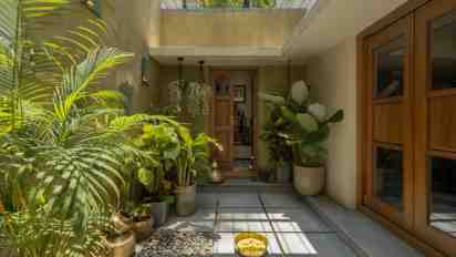Courtyard in Gopura House