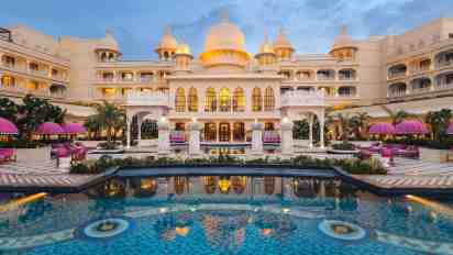 Swimming Pool In Fairmont Udaipur Palace